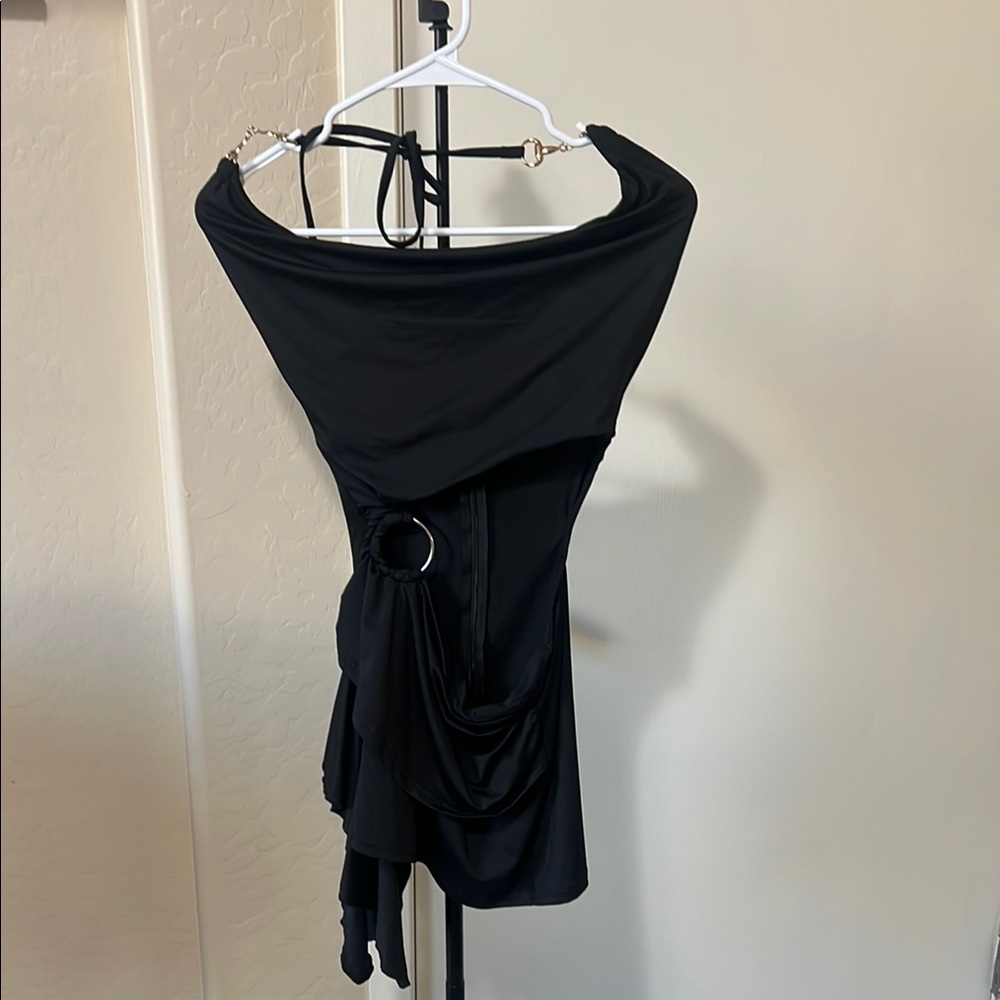 Elegant Black Women's Dress